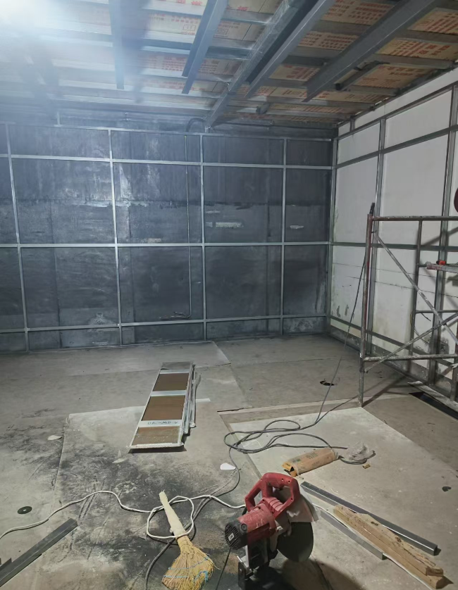 黑龙江SRT室治疗室铅板施工